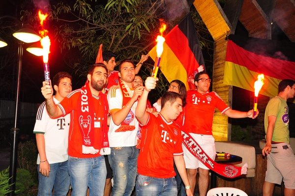 Champions League Semi Finals at Shtrumpf